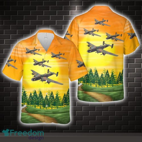 Royal Air Force Handley Page Halifax B III Sleepy Gal 192 Sqn All Printed 3D Hawaiian Shirt For Men Women Product Photo 1