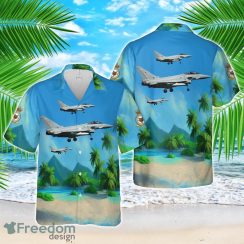 Royal Air Force No. 12 Squadron RAF Eurofighter Typhoon FGR4 ZK361 Hawaiian Shirt Beach Holiday