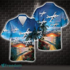 Royal Australian Air Force No. 11 Squadron P-2V5 Hawaiian Shirt Beach Holiday