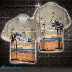 Royal Canadian Air Force 409 Tactical Fighter Squadron CF-151A Kodiak BuNo. 151025 All Printed 3D Hawaiian Shirt For Men Women