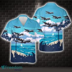 Royal Canadian Air Force Lockheed Martin CC-130J-30 Hercules (L-382) All Printed 3D Hawaiian Shirt For Men Women