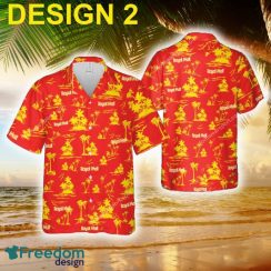 Royal Mail Beach Logo 3D Hawaiian Shirt Coconut Tree Pattern Men And Women Gift - Brand Style 2 Royal Mail Hawaiian Shirt Coconut Tree Pattern