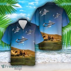 Royal Navy de Havilland Sea Vixen All Printed 3D Hawaiian Shirt For Men Women