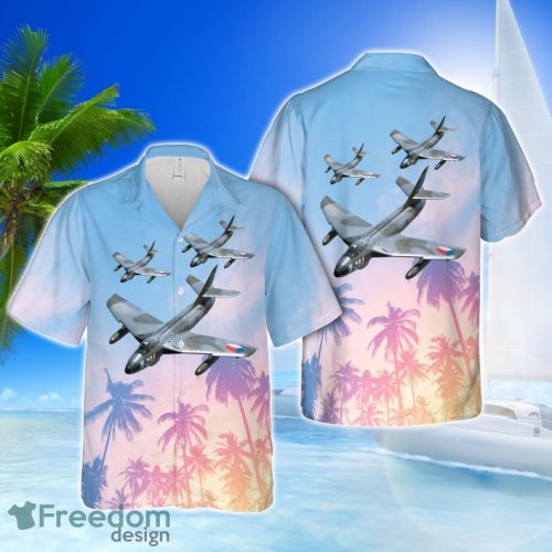 Royal Netherlands Navy Hawker Hunter F6A Hawaiian Shirt Unisex For Men Women Product Photo 1