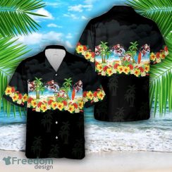 Santa Christmas Hawaiian Shirt Beach Holiday