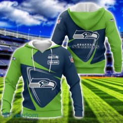 Seattle Seahawks Team 3D T-Shirt Sweatshirt Hoodie Bomber Custom Name Sport Gift For Men And Women Product Photo 1