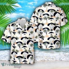 Skydiving Hawaiian Shirt 3D Printed Beach Lover Gift