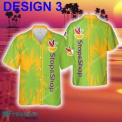 Stop & Shop Islander Logo Hawaiian Shirt Coconut Tree Pattern Gift For Fans - Brand Style 3 Stop & Shop Hawaiian Shirt Coconut Tree Pattern