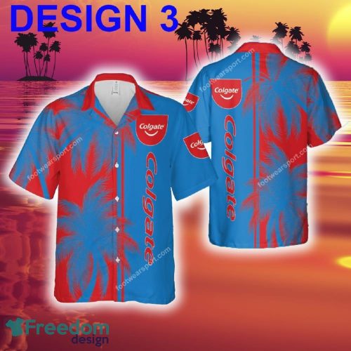 Supreme Colgate Hibiscus New Hawaiian Shirt Coconut Tree Pattern For Men And Women - Brand Style 3 Supreme Colgate Hawaiian Shirt Coconut Tree Pattern