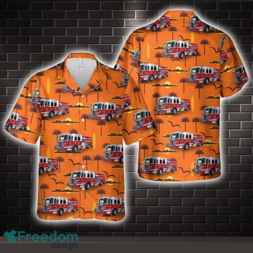 Syracuse, New York, Fairmount Fire Department Hawaiian Shirt Beach Holiday Product Photo 1