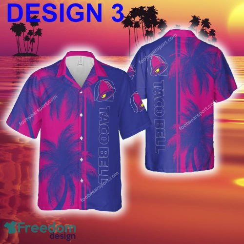 Taco Bell Latest Hawaiian Shirt Coconut Tree Pattern Men And Women Gift - Brand Style 3 Taco Bell Hawaiian Shirt Coconut Tree Pattern