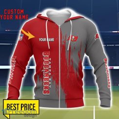 Tampa Bay Buccaneers 3D All Printed T-Shirt Sweathirt Hoodie Bomber Jacket Personalized Name For Fans Product Photo 2