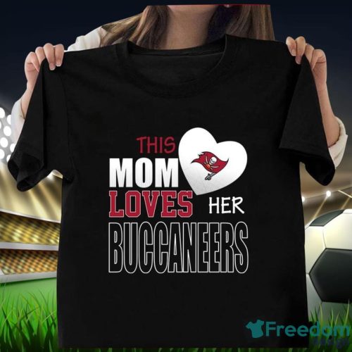 Tampa Bay Buccaneers Mom Loves Mother's Day T-Shirt Product Photo 1