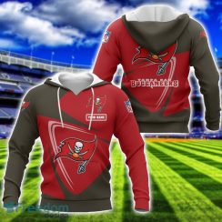 Tampa Bay Buccaneers Team 3D T-Shirt Sweatshirt Hoodie Bomber Custom Name Sport Gift For Men And Women Product Photo 1