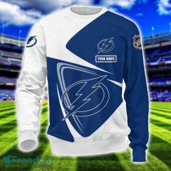 Tampa Bay Lightning Team 3D T-Shirt Sweatshirt Hoodie Bomber Custom Name Sport Gift For Men And Women Product Photo 3