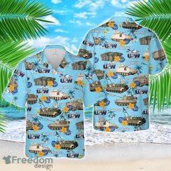 Tank Hawaiian Shirt 3D Printed Beach Lover Gift