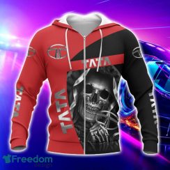 Tata All Over Printed Skull T-Shirt Sweatshirt Hoodie Bomber Jacket For Car Lover Product Photo 2