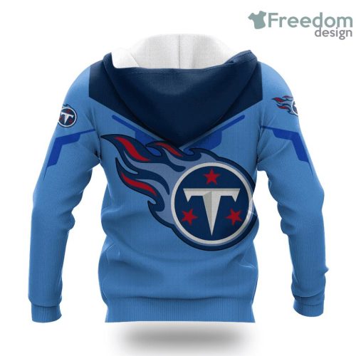 Tennessee Titans Drinking Style NFL Hoodie 3D All Over Print Keep Warm For Men And Women Product Photo 2