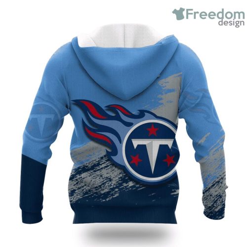 Tennessee Titans Grunge Style Hot Trending NFL Hoodie 3D All Over Print Keep Warm For Men And Women Product Photo 2