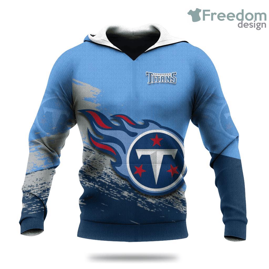 Tennessee Titans Grunge Style Hot Trending NFL Hoodie 3D All Over Print Keep Warm For Men And Women Product Photo 1