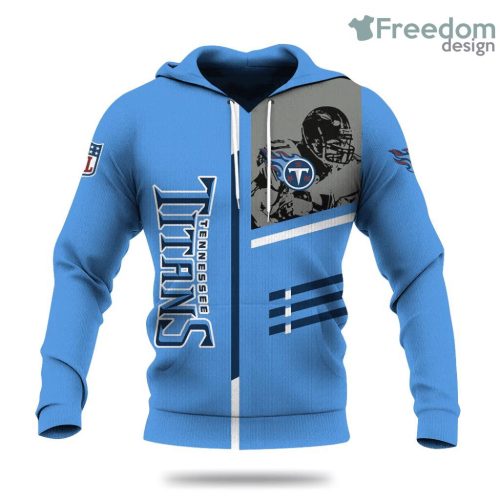 Tennessee Titans Personalized Football For Fan NFL Hoodie 3D All Over Print Keep Warm For Men And Women Product Photo 1