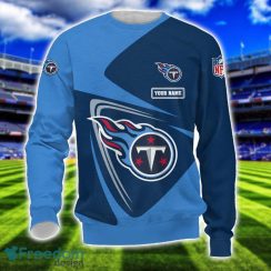 Tennessee Titans Team 3D T-Shirt Sweatshirt Hoodie Bomber Custom Name Sport Gift For Men And Women Product Photo 3