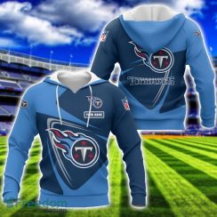 Tennessee Titans Team 3D T-Shirt Sweatshirt Hoodie Bomber Custom Name Sport Gift For Men And Women Product Photo 1