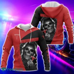Tesla All Over Printed Skull T-Shirt Sweatshirt Hoodie Bomber Jacket For Car Lover Tesla All Over Printed Skull T-Shirt Sweatshirt Hoodie Bomber Jacket For Car Lover