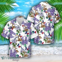 Texas Oil Pipeline Pumpjack Hawaiian Shirt Aloha Beach Shirt