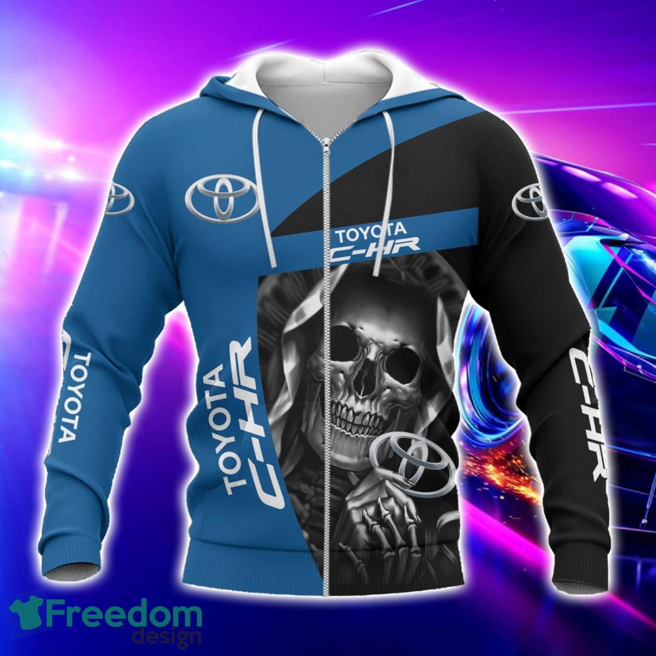 Toyota C HR All Over Printed T Shirt Sweatshirt Hoodie Bomber Jacket For Car Lover image Toyota C-HR All Over Printed T-Shirt Sweatshirt Hoodie Bomber Jacket For Car Lover Product Photo 2