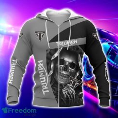 Triumph Motorcycles All Over Printed T-Shirt Sweatshirt Hoodie Bomber Jacket For Car Lover Product Photo 2