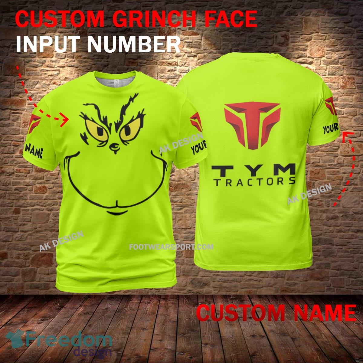 tym-tractor-grinch-face-3d-hoodie-zip-hoodie-green-aop-custom-number-and-name-2.jpg TYM Tractor Grinch Face 3D Hoodie, Zip Hoodie Green AOP Custom Number And Name - TYM Tractor Grinch Face 3D T-Shirt