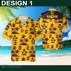 Ups Authentic Aloha Hawaiian Shirt Coconut Tree Pattern Gift For Fans