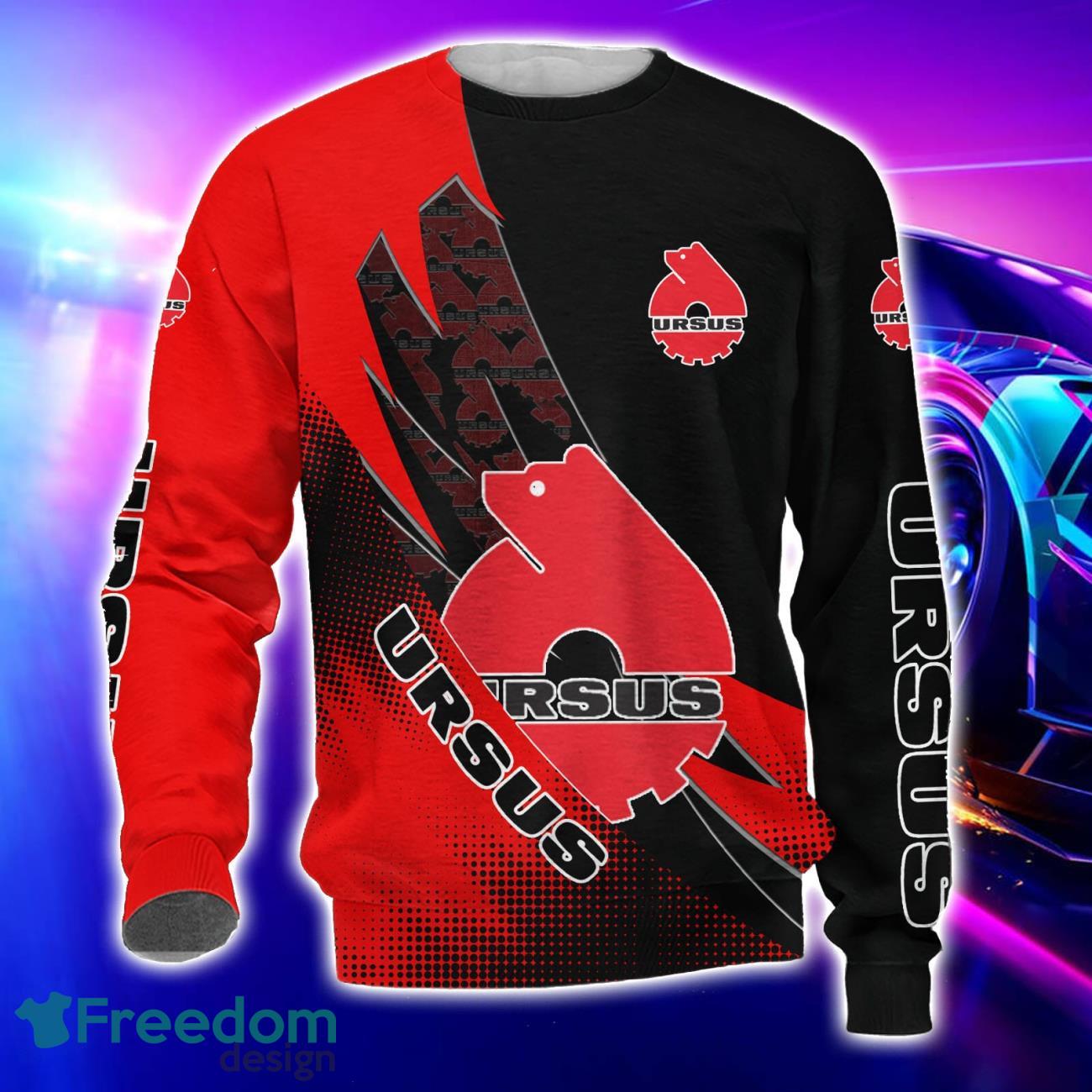 Ursus 3D Printed T-Shirt Sweatshirt Hoodie Bomber Jacket For Fans Ursus 3D Printed T-Shirt Sweatshirt Hoodie Bomber Jacket For Fans Product Photo 4