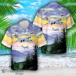 US Air Force 40th Airlift Squadron Screaming Eagles Lockheed Martin C-130J Hawaiian Shirt Hoilday Gift