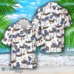 US Air Force 55th Fighter Squadron F-16C Fighting Falcon Hawaiian Shirt Unisex For Men And Women