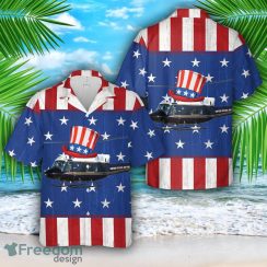 US Air Force Bell UH-1N Twin Huey 1st Helicopter Squadron, 4th Of July Hawaiian Shirt Hoilday Gift