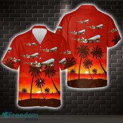 US Air Force Boeing RC-135C Big Team Hawaiian Shirt Unisex For Men And Women