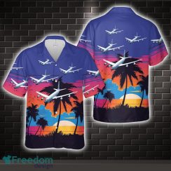 US Air Force RC-135M Rivet Card (sn 62-4132) of the 82nd RS Hawaiian Shirt Unisex For Men And Women