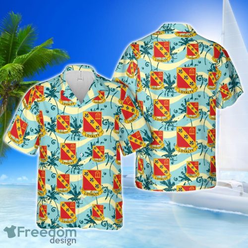 US Army 319th Field Artillery Regiment Hawaiian Shirt Unisex For Men Women Product Photo 1