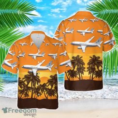 US Navy Boeing C-40A Clipper Of VR-59 The Lone Star Express Hawaiian Shirt US Navy Aloha Shirt