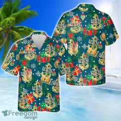 US Navy Chief Anchor Christmas Hawaiian Shirt Unisex For Men Women