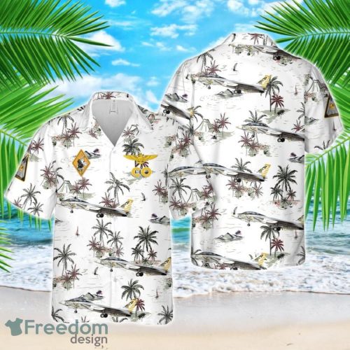 US Navy F-14 Tomcat aircraft of VF-142 the Ghostriders Hawaiian Shirt US Navy Aloha Shirt Product Photo 1