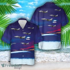 US Navy Grumman F-14D Tomcat VF-31 Tomcatters 163413  NK-107 (cn 597D-2) Hawaiian Shirt Summer Beach Shirt