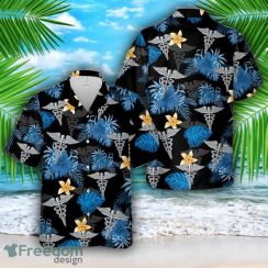 US Navy Hospital corpsman HM). A caduceus Hawaiian Shirt US Navy Aloha Shirt