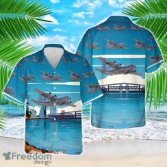 US Navy Lockheed C-130T Hercules Of VR-62 Nomads Hawaiian Shirt Summer Beach Shirt