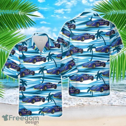 US Navy McLaren 650S Blue Angel Hawaiian Shirt Summer Beach Shirt Product Photo 1