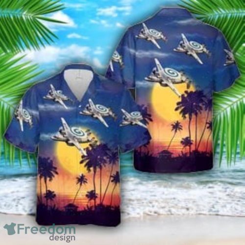 US Navy Northrop Grumman E-2 Hawkeye Hawaiian Shirt Hoilday Summer Shirt Hawaiian ShirtHawaiian Shirt Product Photo 1