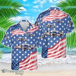 US Navy Northrop Grumman E-2C Hawkeye, 4th Of July Hawaiian Shirt US Navy Aloha Shirt