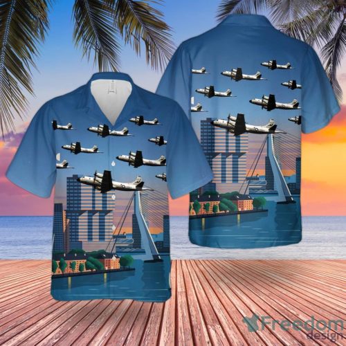 US Navy P-3B Of VP-6 Hawaiian Shirt Summer Beach Shirt Product Photo 1